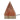 USB-pyramide saltlampe - 9 cm (flerfarvet lys)